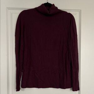 A New Day Burgundy Turtleneck Sweater
